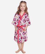 Roupão Infantil Estampa LOL Lepper Roupão Infantil Estampa LOL Lepper