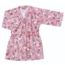Roupão Infantil Felpudo Estampado 100% Algodão Menino / Menina - Baby Dohler Cor:FantasiaTamanho:G (11 a 12 anos)