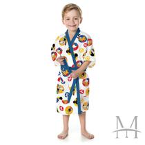 Roupão Infantil Felpudo Lepper Mickey Tam M (6 a 8 Anos)