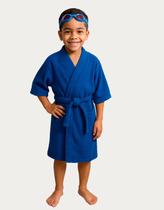 Roupão Infantil Kids Felpudo Algodão 2 a 7 anos Roupao Menino Menina