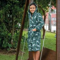 Roupão Infantil Microfibra Manga Longa C/Capuz Estampa Dino 6/8 Anos Atlântica Roupão Infantil Microfibra Manga Longa C/Capuz Estampa Dino 6/8 Anos Atlântica