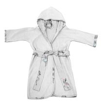 Roupão Infantil Tecebem Com Capuz Malha Plush Atoalhado Carlota 88% Algodão 12% Poliéster Branco Roupão Infantil Tecebem Com Capuz Malha Plush Atoalhado Carlota 88% Algodão 12% Poliéster Branco