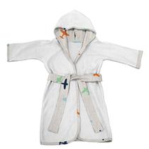 Roupão Infantil Tecebem Com Capuz Malha Plush Atoalhado Frederico 88% Algodão 12% Poliéster Branco Roupão Infantil Tecebem Com Capuz Malha Plush Atoalhado Frederico 88% Algodão 12% Poliéster Branco