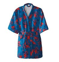 Roupão Infantil Velour G Spider Man Dohler Cor:EstampadoTamanho:G Roupão Infantil Velour G Spider Man Dohler Cor:EstampadoTamanho:G