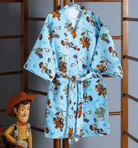 Roupão Infantil Velour M Toy Story Dohler