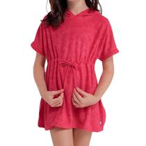 Roupao Kaftan Mash She Manga Curta Infantil Atoalhado Menina Roupao Kaftan Mash She Manga Curta Infantil Atoalhado Menina