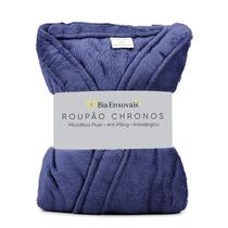 Roupão kinomo chronos microfibra inverno adulto unissex - gg Roupão kinomo chronos microfibra inverno adulto unissex - gg