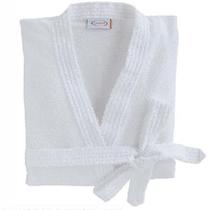 Roupao Lepper Felpudo Quimono Malibu G Branco Roupao Lepper Felpudo Quimono Malibu G Branco