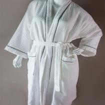 Roupão Lmpeter Unissex Piquet Formaht Tam GG Branco Roupão Lmpeter Unissex Piquet Formaht Tam GG Branco