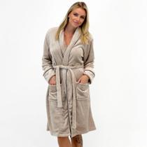 Roupão Malwee em Fleece Feminino