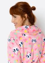 Roupao manga longa soft feminino unicornio encantado puket Roupao manga longa soft feminino unicornio encantado puket