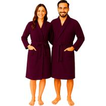 Roupão Microfibra Camesa Adulto Unissex Feminino Masculino Inverno Frio Quentinho Com Bolso Original Hobby