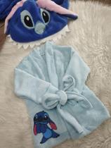roupão para bebê lilo stitch ideal para ensaio fotografico