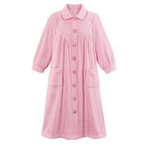 Roupão Pelúcia Rosa - Coleção Collections Etc. - Com Botões Frontais