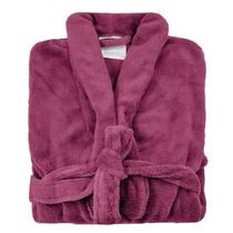 Roupão Plush Microfibra Adulto Extra Macio Unissex Várias Cores Tamanho Único CORES:ROXO / FUCHSIA