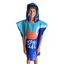 Roupão Poncho Animado com Capuz