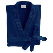 Roupão Quimono Adulto Felpudo Malibú Marinho Gg Lepper