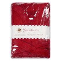 Roupão Quimono Felpudo Atlântica Manga 3/4 Tamanho Único Vermelho Roupão Quimono Felpudo Atlântica Manga 3/4 Tamanho Único Vermelho