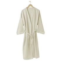 Roupão Tecebem Unissex Moletom Peluciado Tam G Perola