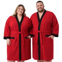 Roupão XXG Plus Size Microfibra Banho Unissex Adulto/PRONTA ENTREGA/ENVIO IMEDIATO/PROMOÇÃO.