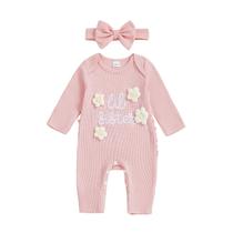 Roupas Adobabirl Baby Girl Macacão Lil Sister 3-6M
