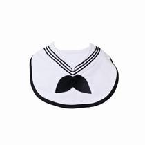 Roupas Bib Trooper, uniforme branco de marinheiro