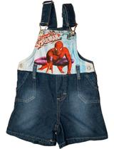 Roupas De Bebê Jardineira Brim Jeans Super Wings Infantil