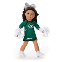 Roupas de boneca American Girl New York Jets Cheer Boneca de 18 polegadas