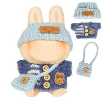 Roupas de boneca CHICHO Labubu Kawaii Chic Style 17 cm com acessórios