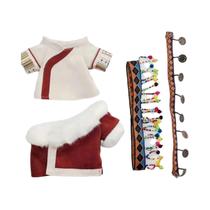 Roupas De Boneca De Algodão Unissex De 20cm, Conjunto Étnico Tibetano Em Estoque