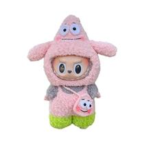 Roupas De Boneca Labubu De 17 Cm, Cola De Macaron, Adereços De Vestir, Decoração De Boneca Com Chave