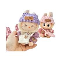 Roupas De Boneca Labubu De 17 Cm, Roupa De Monstro, Suéter Fofo, Bolsa, Presente Infantil,