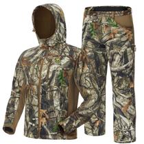 Roupas de caça TideWe para homens com forro de lã resistente à água Roupas de caça TideWe para homens com forro de lã resistente à água
