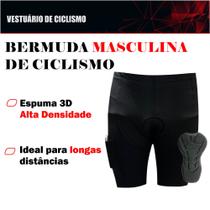 Roupas de Ciclismo kit bermuda com bolso + camisa ciclista