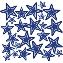 Roupas de futebol americano Iron on Patches Jefuzh Cowboys 24 unidades