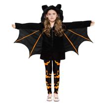 Roupas de Halloween Fantasia de cosplay de morcego vampiro para crianças