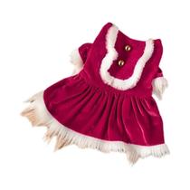 Roupas De Natal Quentes Para Animais De Estimação, Conjunto Com Chapéu De Papai Noel, Vestido Para Roupas De Natal Quentes Para Animais De Estimação, Conjunto Com Chapéu De Papai Noel, Vestido Para