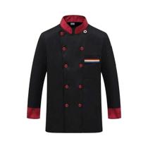 Roupas De Trabalho Para Chef De Cozinha Em Restaurante, Manga Curta E Longa, Para Serviço De