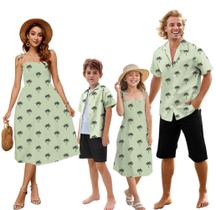 Roupas havaianas combinando a família SANGTREE para meninos 2-3T Roupas havaianas combinando a família SANGTREE para meninos 2-3T
