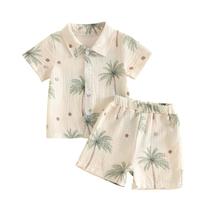 Roupas Kupretty Toddler Baby Boy Roupas de linho de 18 a 24 meses