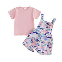 Roupas Lucikamy Toddler para bebês e meninas, roupa de verão de 4 a 5 anos
