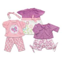 Roupas Modernas para Bonecas Melissa & Doug Mine to Love (12"-18") Roupas Modernas para Bonecas Melissa & Doug Mine to Love (12"-18")