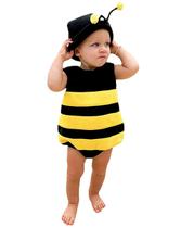 Roupas para bebês MERSARIPHY Bee Romper com chapéu para 12 a 18 meses Roupas para bebês MERSARIPHY Bee Romper com chapéu para 12 a 18 meses