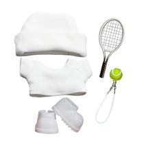 Roupas para Boneca Ludyhevy 15 cm/17 cm Conjunto de Tênis - Branco Roupas para Boneca Ludyhevy 15 cm/17 cm Conjunto de Tênis - Branco