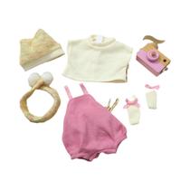 Roupas Para Boneca Reborn De 45cm, Vestido De Suéter, Acessórios De Moda Para Bonecas De 45cm