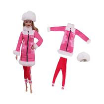 Roupas Para Bonecas Mini Sled De 30cm, Capacete De Segurança, Traje De Esqui, Roupas Da Moda,