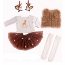 Roupas Sweet Dolly Dolly, Fantasia De Veado, Vestido Tutu, Roupas Sweet Dolly Dolly, Fantasia De Veado, Vestido Tutu,
