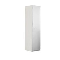 Roupeiro 1 Porta Módulo Armário Algodão Doce 100% MDF Branco - Bela Móveis Roupeiro 1 Porta Módulo Armário Algodão Doce 100% MDF Branco - Bela Móveis