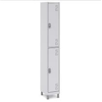 Roupeiro Aço 2 Portas 191x32x40 Cm Guarda Volume C/ Tranca