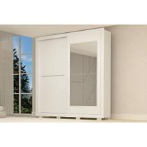 Roupeiro ACP Nicole 2 Pts 3 Pts c/Espelho Branco Roupeiro ACP Nicole 2 Pts 3 Pts c/Espelho Branco